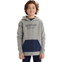 Burton Elite Pullover - Boy's - Gray Heather