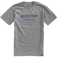 Burton Durable Goods SS Tee - Men's - Gray Heather
