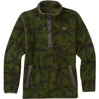 Burton Hearth Fleece Pullover - Men's - Rifle Green Tropical