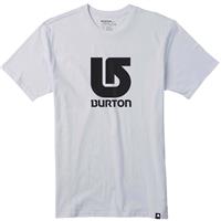 Burton Logo Vertical SS Tee - Men's - Stout White