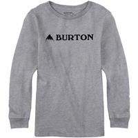 Burton Moutain Horizontal Long Sleeve T-Shirt - Boy's - Gray Heather