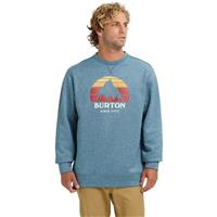 Burton Oak Crew Sweatshirt - Men's - Blue Sappire Heather