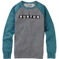 Burton Oak Crew Sweatshirt - Women's - Gray Heather / Hydro Heather