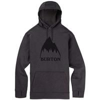 Burton Oak Pullover Hoodie - Men's - Heather Black / True Black