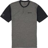Burton Peeksville Active SS T Shirt - Men's - Gray Heather