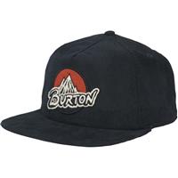 Burton Retro Mountain Snapback Hat - True Black