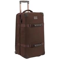 Burton Wheelie Double Deck Travel Bag - Cocoa Brown Waxed Canvas