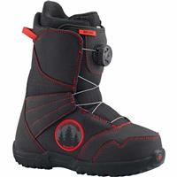 Burton Zipline Boa Snowboard Boots - Youth - Black / Red