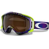 Oakley Crowbar Goggle - Camo Net Purple Frame / Black Iridium Lens (57-512)