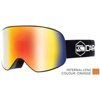 Carve Frother Goggle - Small Fit - Matte Black frame with Red Iridium lens (6210-02)