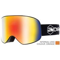 Carve Frother Goggle - Matte Black frame with Red Iridium lens (6220-02)
