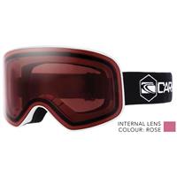 Carve Frother Goggle - Matte White frame with Rose lens (6220-05)