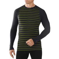 Smartwool NTS Midweight 250 Pattern Crew - Men's - Charcoal Heather