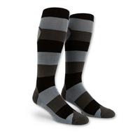 Volcom Mod Stripe Socks -Men's - Charcoal - side