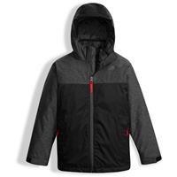 The North Face Chimborazo Triclimate Jacket - Boy's - Black Heather