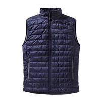 Patagonia Nano Puff Vest - Men's - Classic Navy / Feather Grey