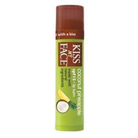 Kiss My Face Natural Lip Balm - SPF 15 - Coconut Pineapple