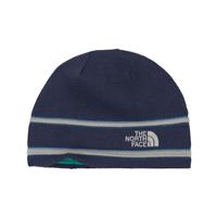The North Face Logo Beanie - Cosmic Blue / Monument Grey