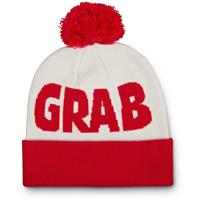 Crab Grab Pom Beanie - Men's - Red