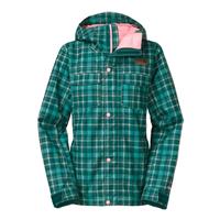 The North Face Ricas Insulated Jacket - Women's - Deep Teal Downtown Plaid