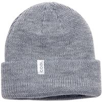 Coal The Frena Thick Knit Cuffed Slouch Beanie - Heather Grey