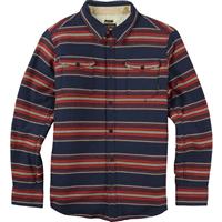 Burton Cole Sherpa Woven Shirt - Men's - Dress Blues Kingdom Stripe