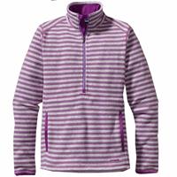 Patagonia Better Sweater Marsupial - Women's - Dyani Stripe: Ikat Purple