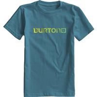 Burton Logo Horizontal SS Tee - Boy's - Enamel Blue