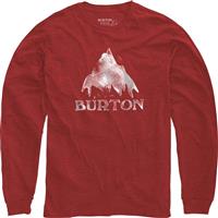 Burton Stamped Mountain LS Shirt - Men's - Fiery Red Heather