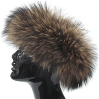 Mitchie's Matchings Fur Headband - Women's - Finn Raccoon