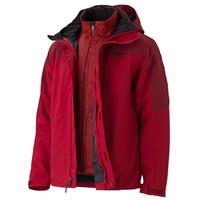 Marmot Bastione Component Jacket - Men's - Fire / Dark Crimson