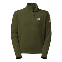 The North Face Flux Power Stretch 1/4 Zip - Men's - Forest Green