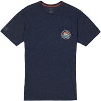 Burton Fox Peak Short Sleeve T Shirt - Men's - Mood Indigo