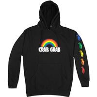 Crab Grab Rainbow Hoody - Men's - Black