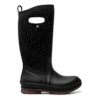 Bogs Crandall Tall Speckle Boot - Woman's - Black