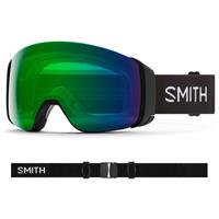 Smith 4D Mag Goggle - Black Frame w/ CP Everyday Green Mirror + CP Storm Rose Flash lenses (M007322QJ99)