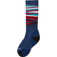 Smartwool Wintersport Stripe Sock - Kid's - Alpine Blue