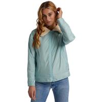 Burton Lynx Full-Zip Reversible Fleece Jacket - Women's - Crème Brûlée / Ether Blue