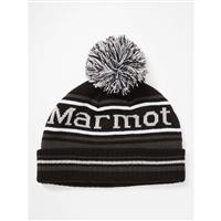 Marmot Retro Pom Hat - Youth - Black / Dark Steel