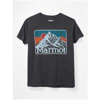 Marmot Mountain Peaks Tee SS - Men's - Charcoal Heather