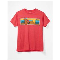 Marmot Hiking Marty Tee SS - Men's - Red Heather