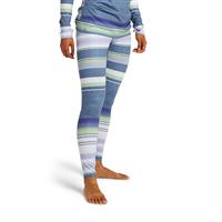 Burton Lightweight X Base Layer Pants - Women's - Folkstone Blanket Stripe