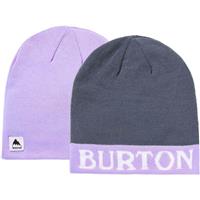Burton Billboard Reversible Beanie - Folkstone Gray / Foxglove Violet