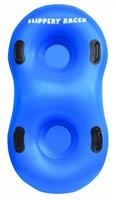 Slippery Racer AirDual 2-Person Inflatable Snow Tube - Blue
