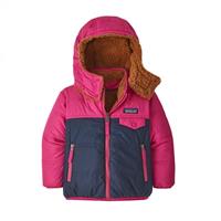 Patagonia Baby Reversible Tribbles Hoody - Youth - New Navy (NENA)