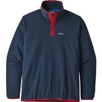 Patagonia Micro D Snap-T Pullover - Men's - New Navy with Classic Red (NNCR)