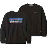 Patagonia P-6 Logo Uprisal Crew Sweatshirt - Black (BLK)