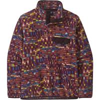 Patagonia Lightweight Synchilla Snap-T Pullover - Women's - Fitz Roy Patchwork / Night Plum (FPNI)