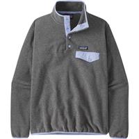 Patagonia Lightweight Synchilla Snap-T Pullover - Women's - Nickel w/Pale Periwinkle (NLPE)