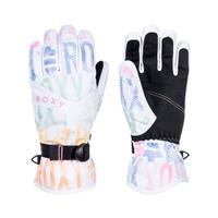 Roxy Jetty Gloves - Women's - Bright White Sapin (WBB6)